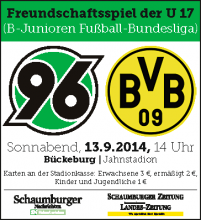 Plakat Hannover 96 - BVB 09