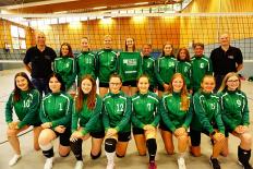 Die zweite Volleyball Damenmannschaft des VfL Bückeburg in ihren neuen Trikots