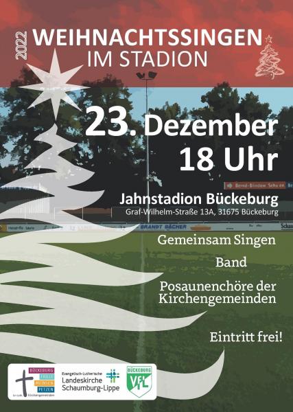 Weihnachstsingen 2022 im Jahnstadion